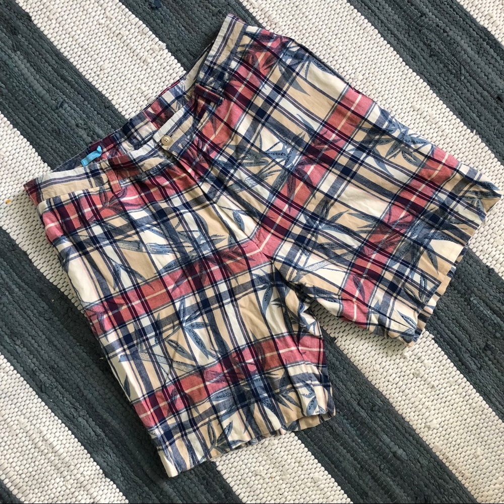 Men’s J. McLaughlin Shorts Size 36 Palm Print